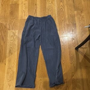 Brandy Melville Blue Joggers Elastic Waistband Lightweight